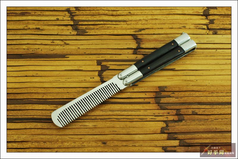 练习型蝴蝶梳 - 蝴蝶刀玩法 - 好手网 - ZIPPO论