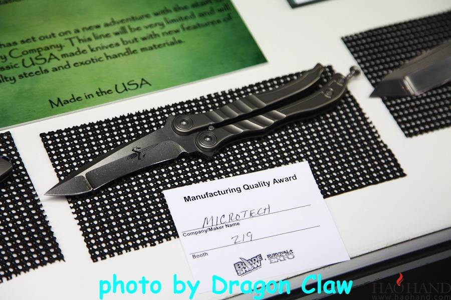 Microtech公司新款balisong - 蝴蝶刀玩法 - 好手