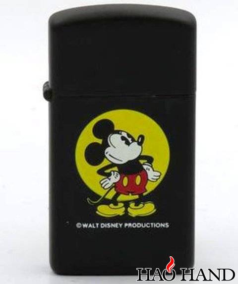 1983 slim Zippo with large Mickey - prototype.jpg