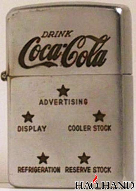 1946 Coca-Cola Zippo Lighter 5 stars.jpg