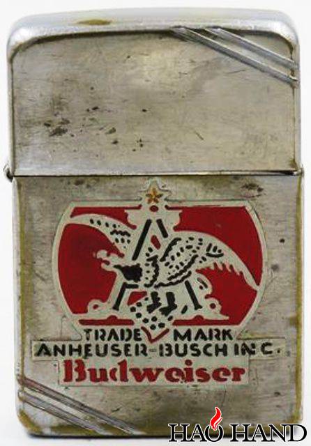 1940-41 Budweiser Metallique Zippo.jpg
