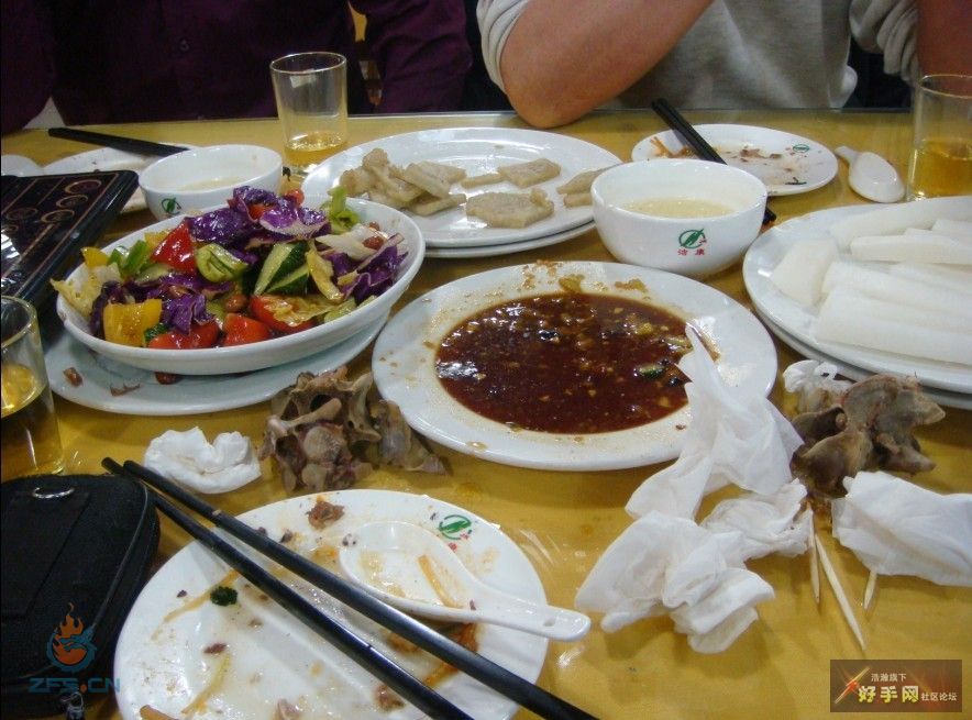 净顾吃喝看球，忘记拍照，凑合看看咯！