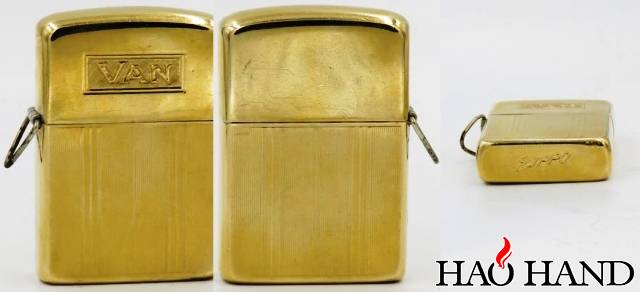 1968-75 Gold Zippo Van Lossproof 2.jpg