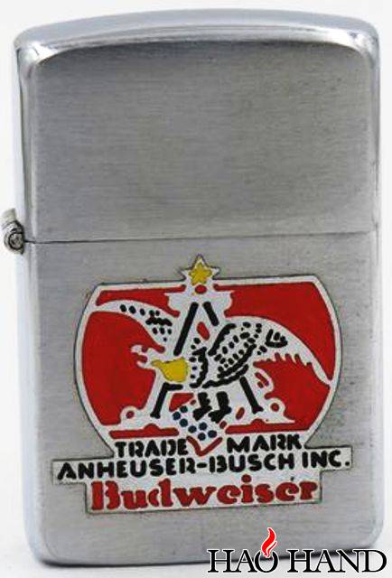 1949-50 Budweiser Metallique Zippo.jpg