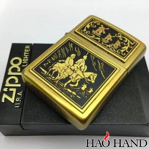 ZIPPO_ORIGINAL_TOLEDO_DON_QUIXOTE_MOTIF_2_SISI_NEW_RARE_1995.jpg